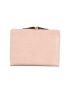 Crocodile Embossed Letter Graphic Kiss Lock Small Wallet