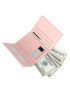 Marble & Letter Graphic Small Wallet