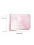 Marble & Letter Graphic Small Wallet