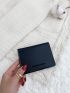 Letter Graphic Coin Purse