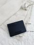 Letter Graphic Coin Purse