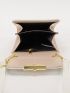 Letter Graphic Flap Phone Wallet