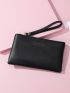 Letter Graphic Long Wallet