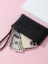 Letter Graphic Long Wallet