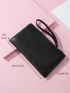 Letter Graphic Long Wallet