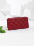 Quilted Long Wallet