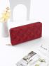 Quilted Long Wallet