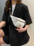 Twist Lock Flap Pocket Front Saddle Bag