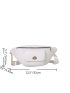 Twist Lock Flap Pocket Front Saddle Bag