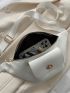 Twist Lock Flap Pocket Front Saddle Bag
