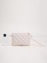 Quilted Pattern Square Bag