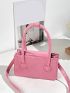 Mini Double Handle Square Bag