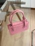 Mini Double Handle Square Bag