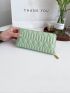 Chevron Long Wallet