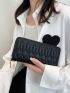 Chevron Long Wallet