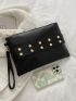 Studded Decor Square Bag