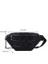 Quilted Detail Fanny Pack