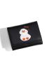 Cartoon Duck & Letter Embroidered Small Wallet