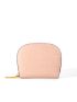 Crocodile Embossed Zipper Around Card Holder