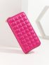 Geometric Embossed Long Wallet