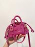 Mini Letter Detail Square Bag