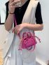 Mini Letter Detail Square Bag