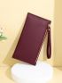 Letter Graphic Long Wallet