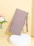 Letter Graphic Long Wallet