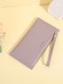Letter Graphic Long Wallet