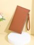 Letter Graphic Long Wallet
