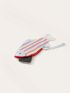 Color Block Sequin Decor Fish Design Coin Purse