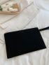 Rhinestone Decor Square Bag