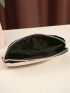 Mini Chevron Detail Dome Bag With Wristlet