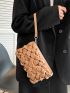 Braided Detail Square Bag