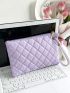Minimalist Quilted Square Bag