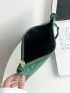 Quilted Square Bag With Wristlet
