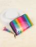 Ombre Tassel Decor Card Holder
