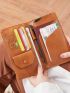 Plane & Letter Graphic Passport Case