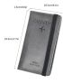 Plane & Letter Graphic Passport Case