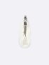 Rhinestone Decor Ruched Chain Square Bag