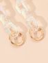 Clear Chain Bag Strap