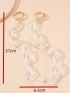 Clear Chain Bag Strap