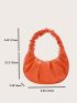 Minimalist Ruched Bag