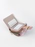 Metal Leaf Decor Small Wallet