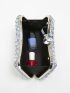 Mini Rhinestone Decor Chain Box Bag