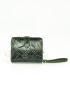 Flower Embossed Small Wallet