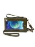 Flower Decor Touch Screen Phone Wallet