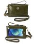 Flower Decor Touch Screen Phone Wallet