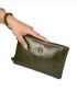 Flower Decor Touch Screen Phone Wallet