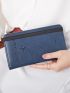 Plane & Letter Graphic Passport Case